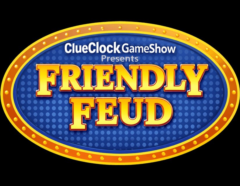 Friendly Feud game show ClueClock
