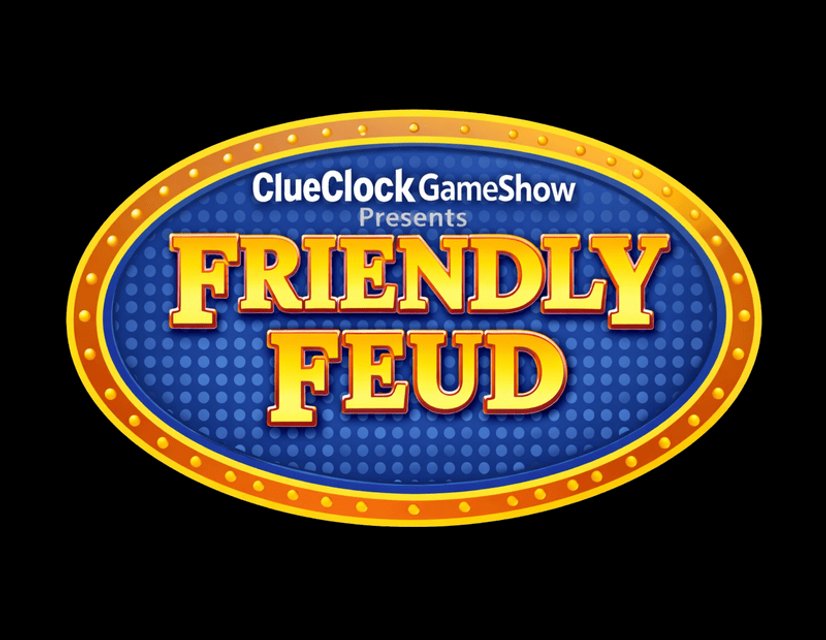 Friendly Feud game show ClueClock