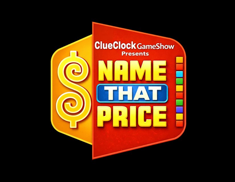 Name That Price game ClueClock